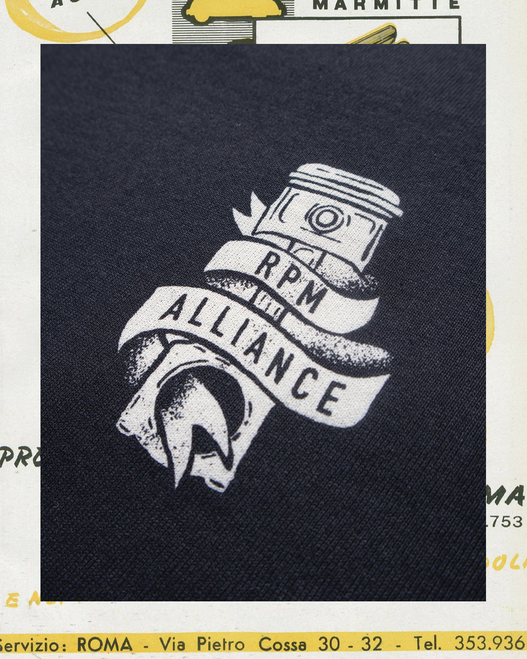 CARLO GRAPHIC T-SHIRT (BLACK)