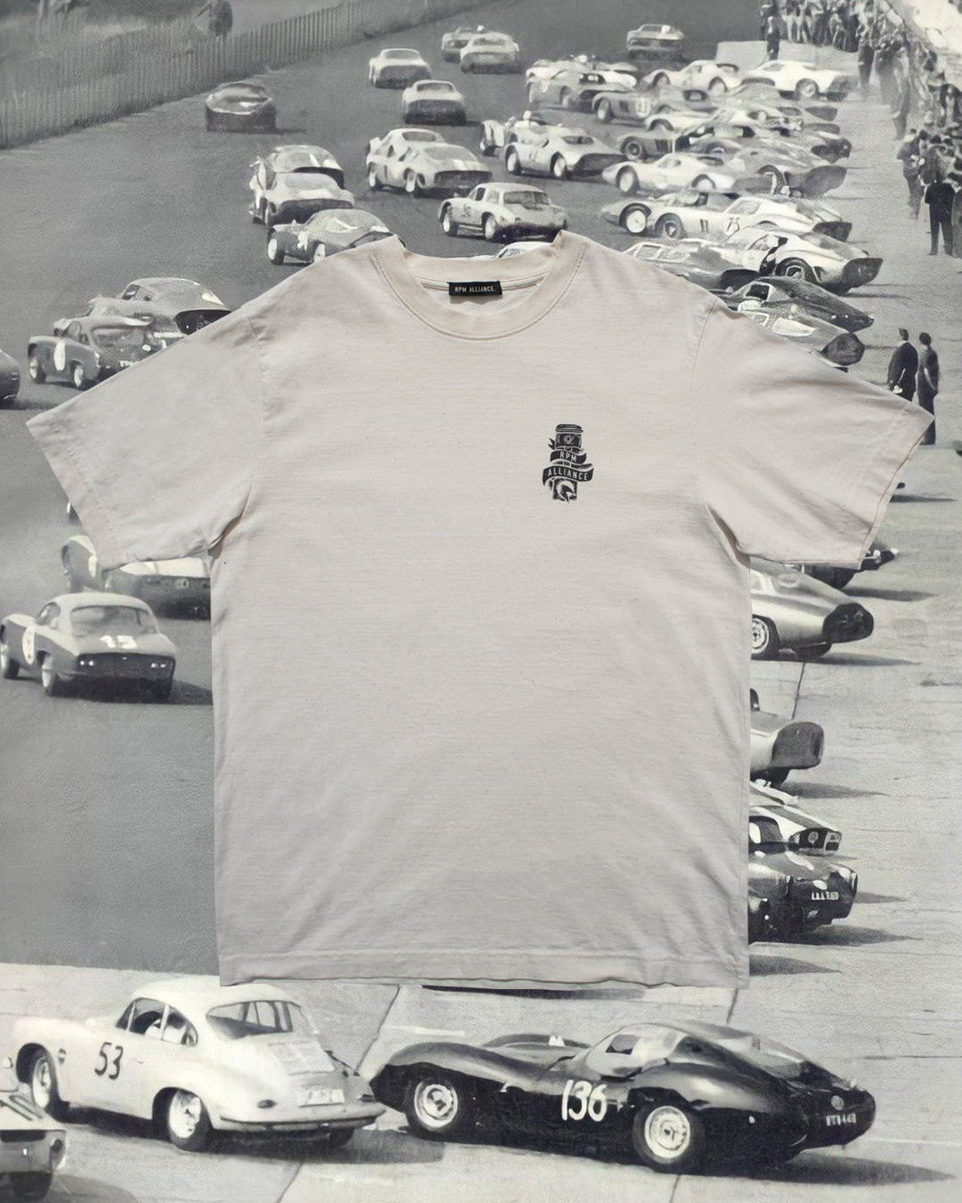 GRIP GRAPHIC T-SHIRT (ECRU)